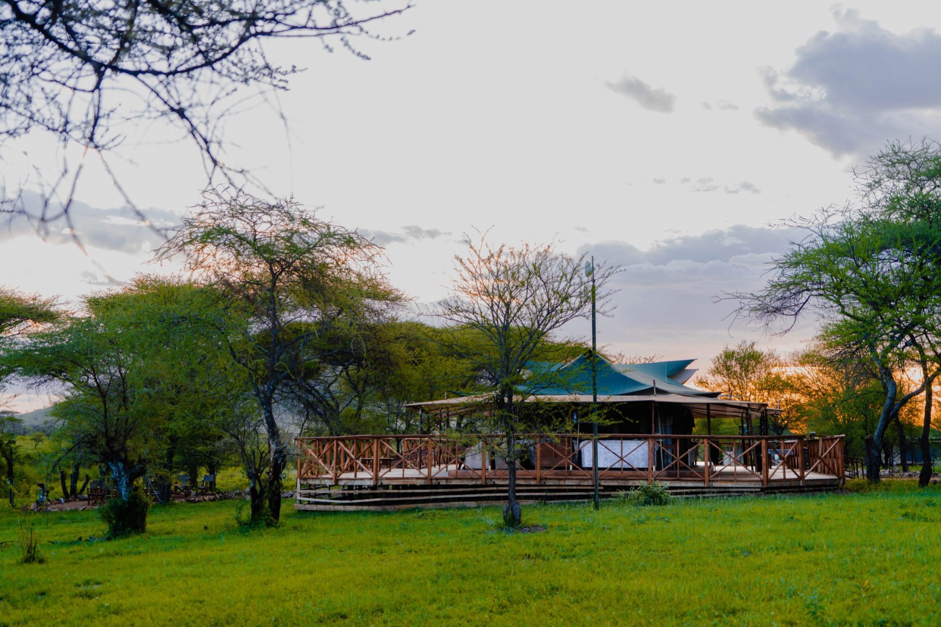 Embalakai Serengeti Camp tent interior