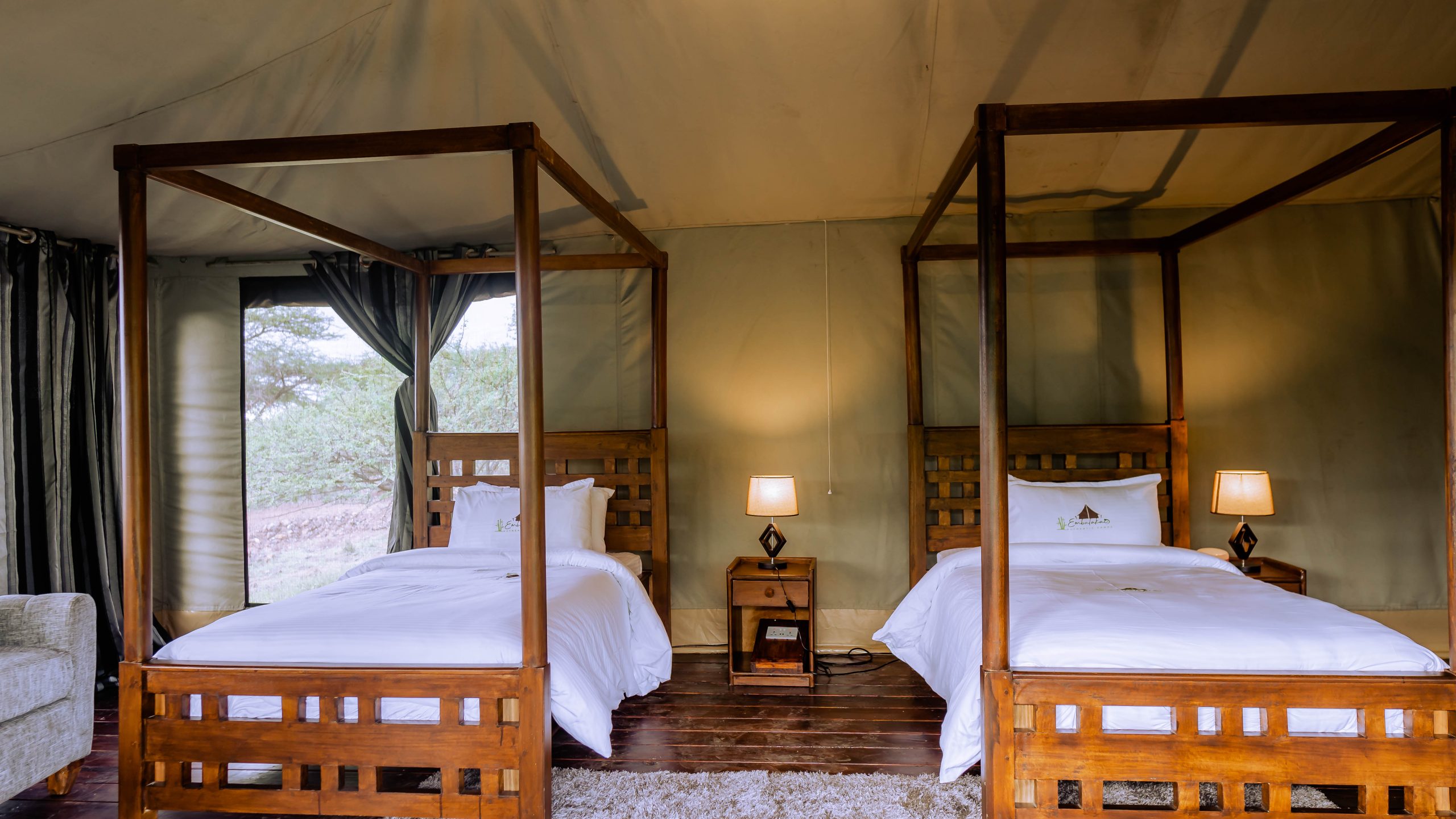 Ngorongoro camp exterior