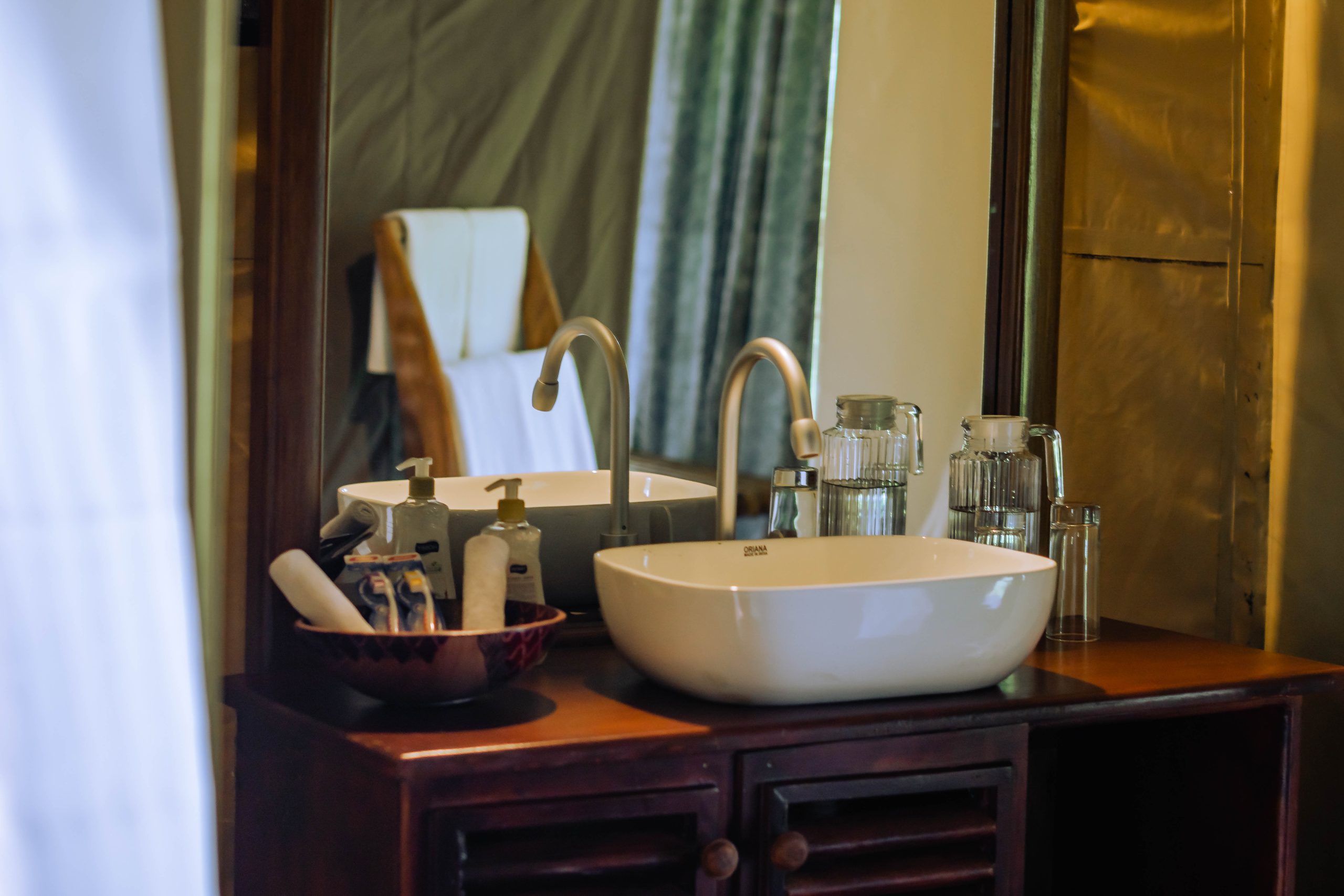 Ngorongoro camp tent