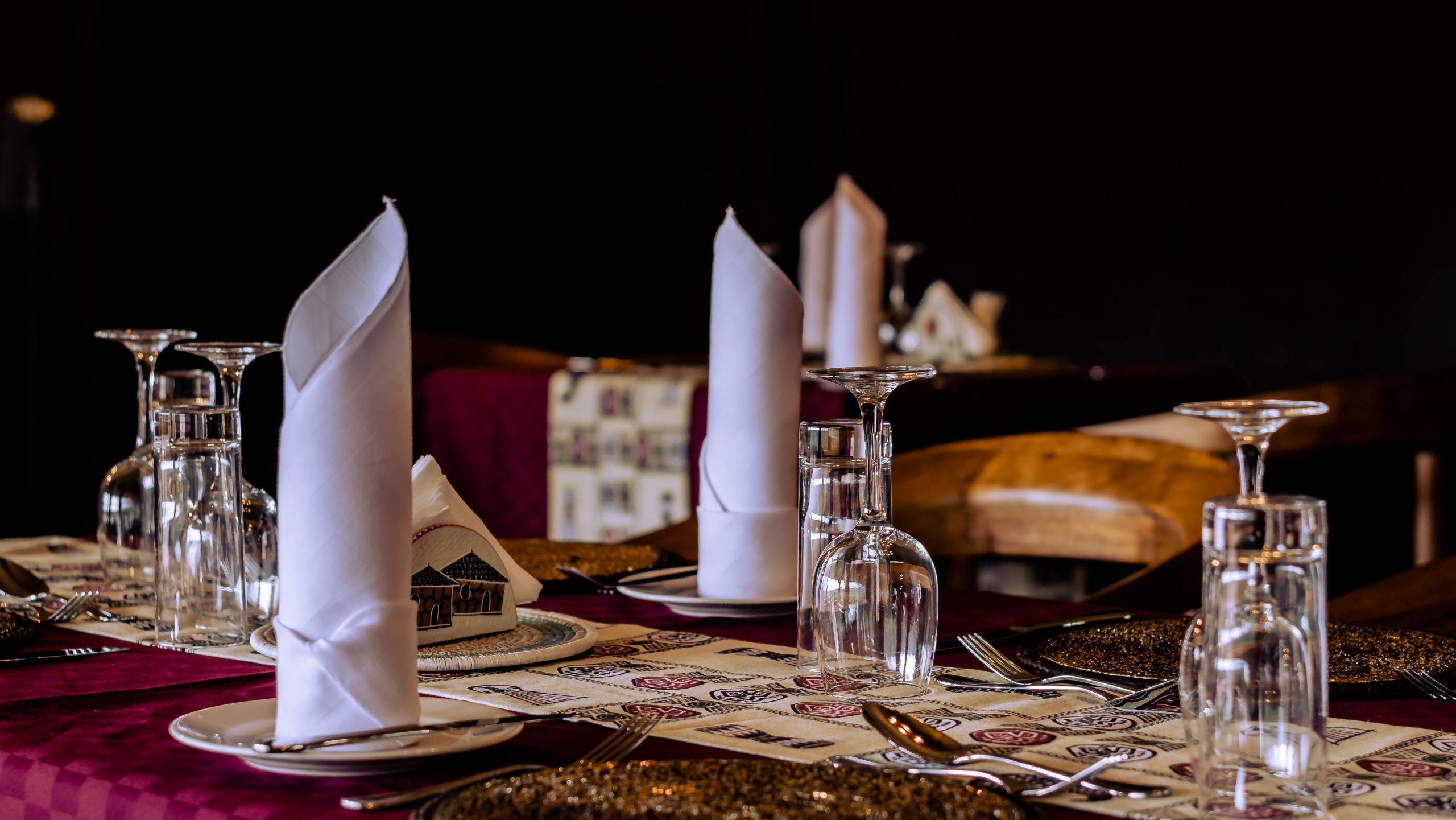 Ngorongoro camp dining